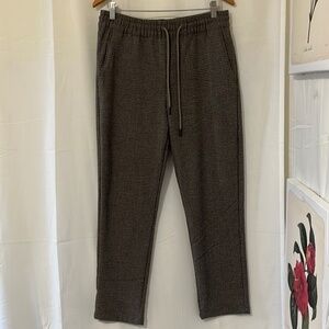 Zara Tweed Pattern Drawstring Pant